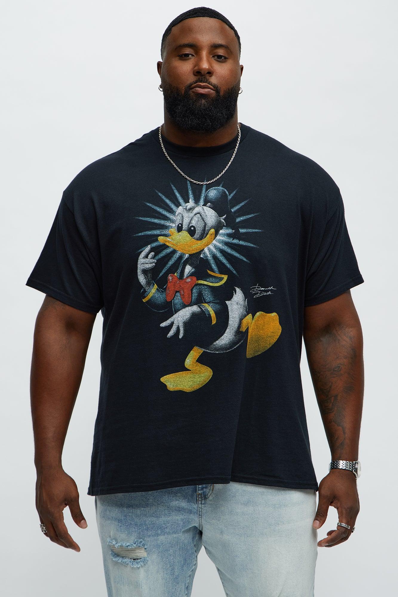 Disney Donald Duck Short Sleeve Tee - Black Product Image