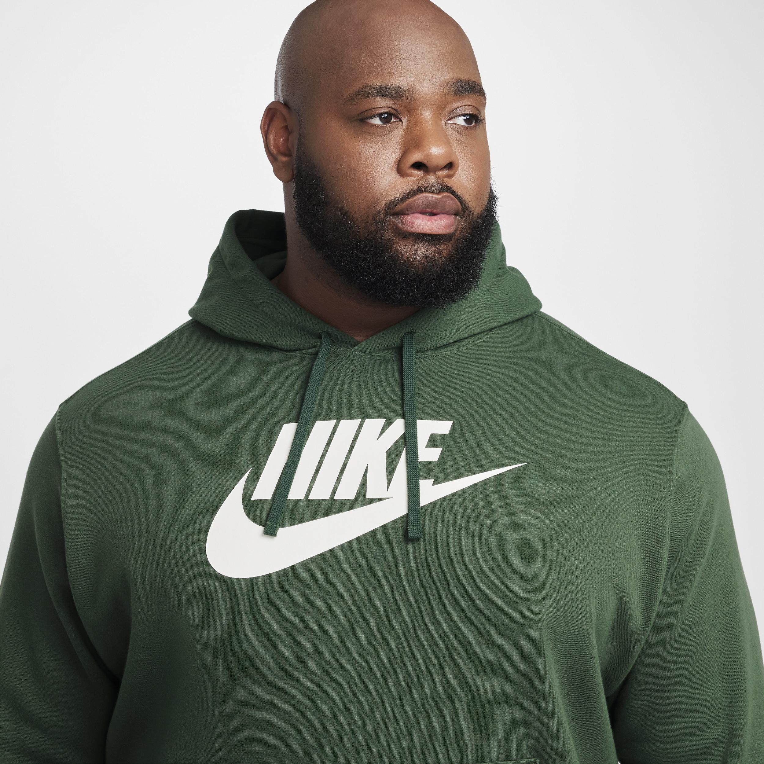 Nike Sportswear Club Fleece Men's Graphic Pullover Hoodie Product Image