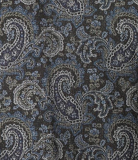 Cremieux Blue Label Down East Collection Paisley Print Long Sleeve Woven Shirt Product Image