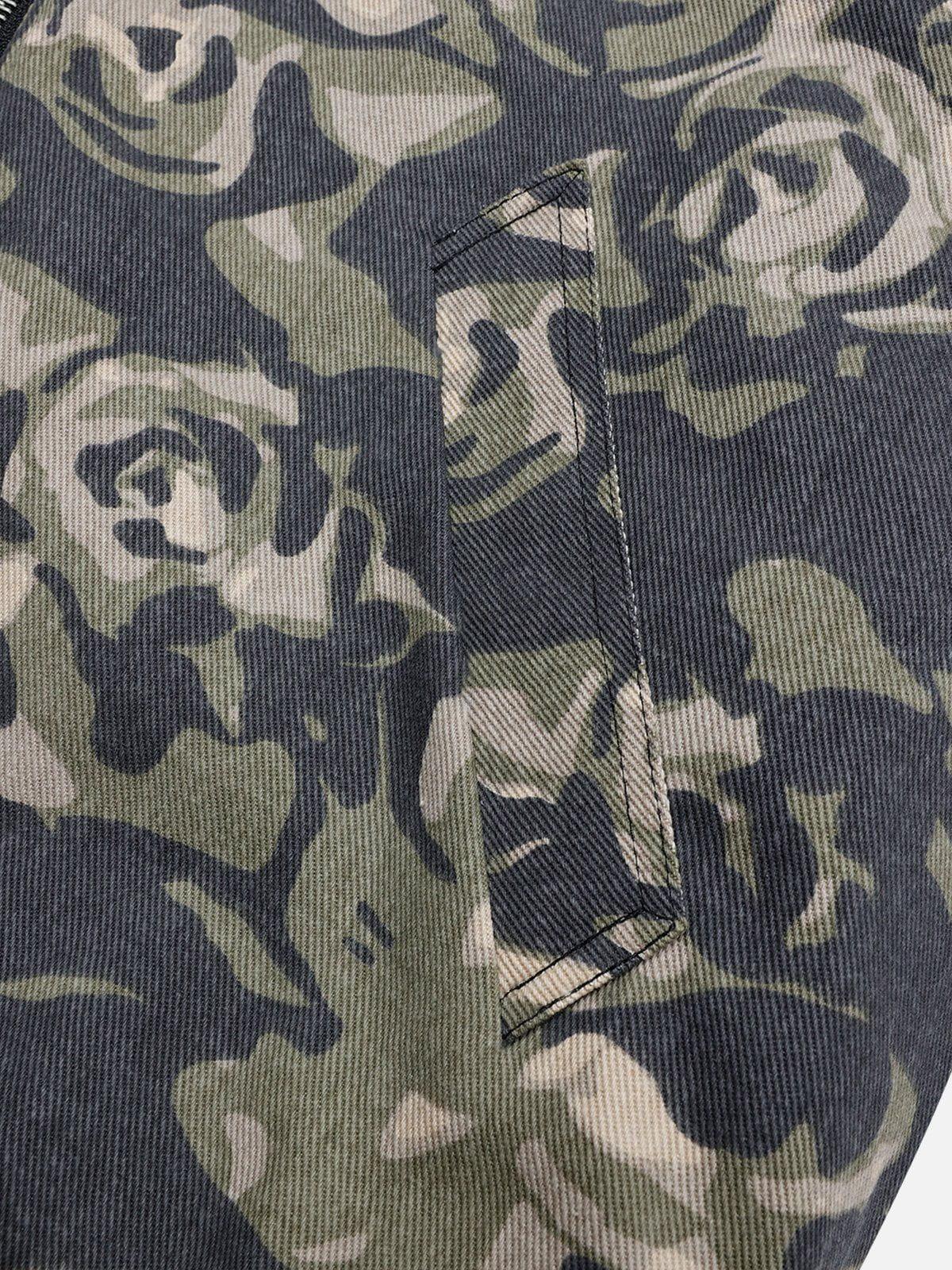 Aelfric Eden Camouflage Cropped Coat Product Image