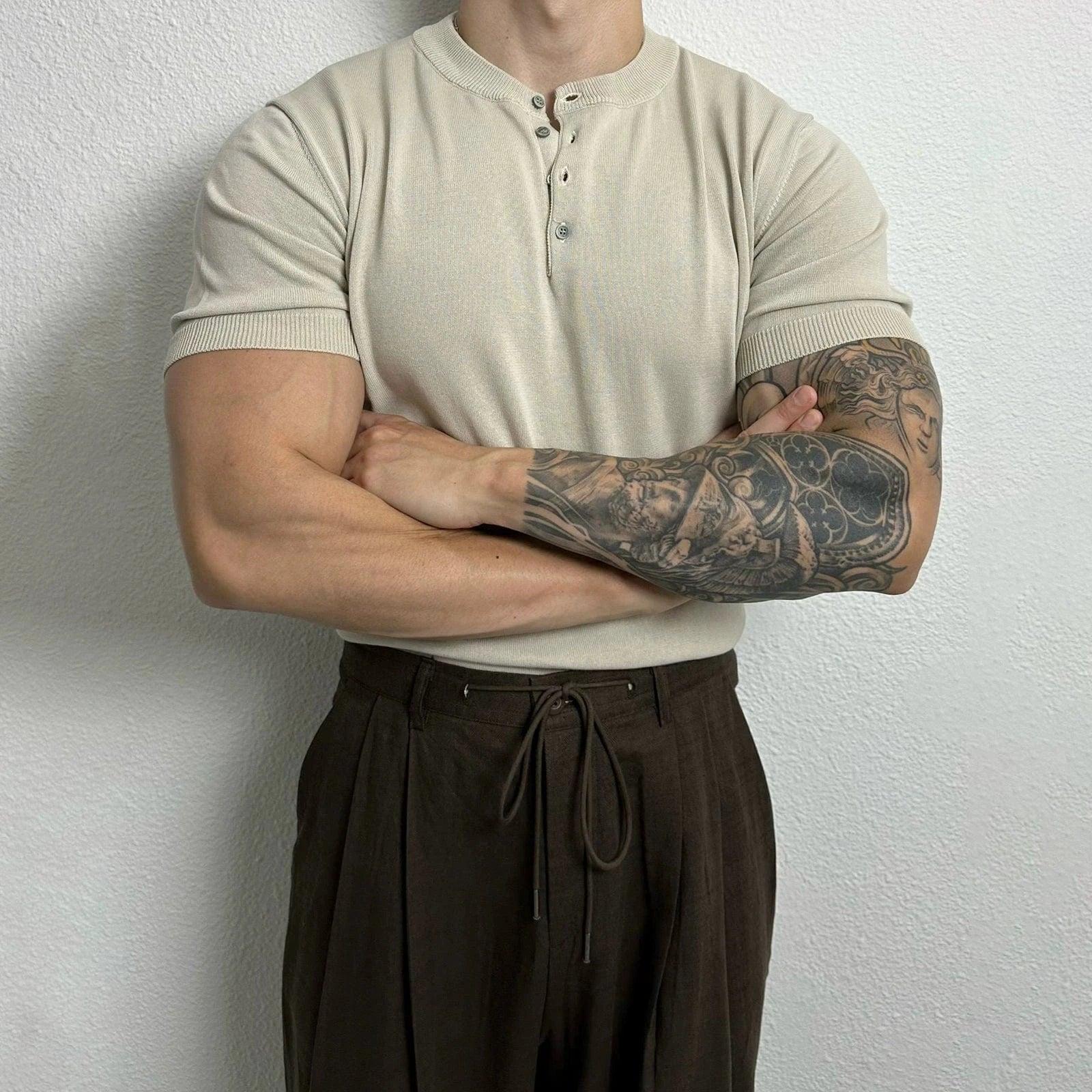 RT No. 19021 HENRY COLLAR SHORT SLEEVE Product Image