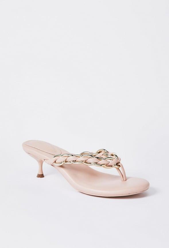 JustFab Margaux Platform Loafer Pump Womens Black/ White Size 8.5 Product Image