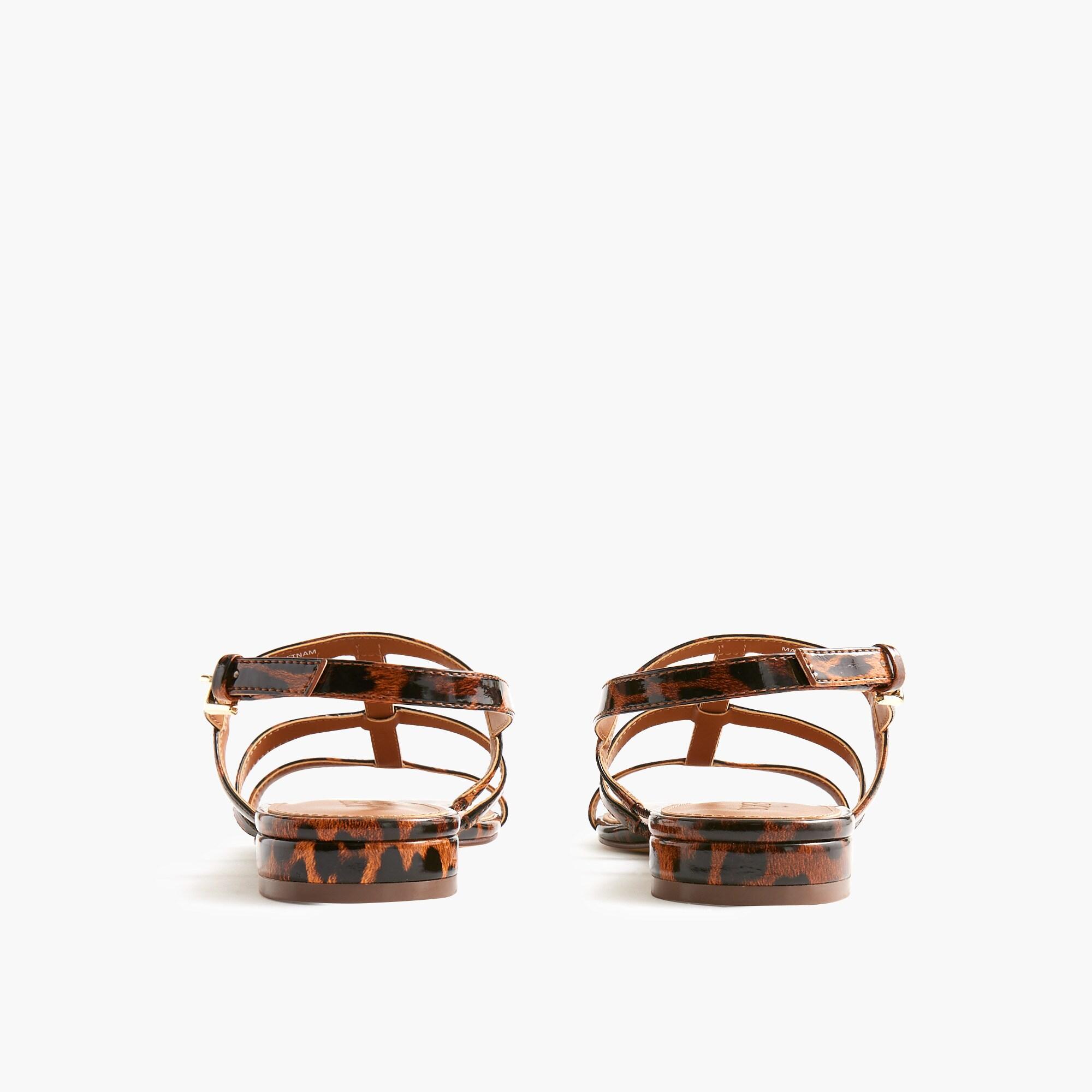 Caged ankle-strap sandals Product Image