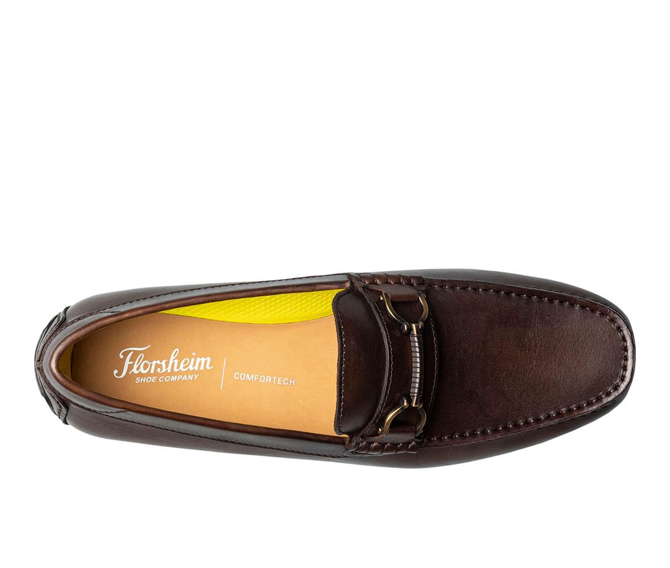 Men's Florsheim Motor Moc Toe Bit Driver Casual Loafers Product Image
