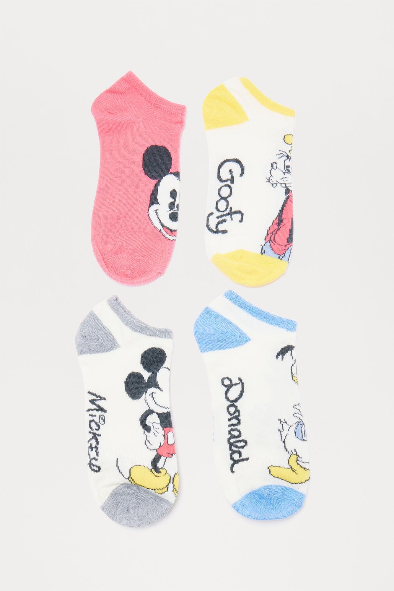 Weekly Mickey 5 Pack Ankle Socks - Multi Color Female Product Image