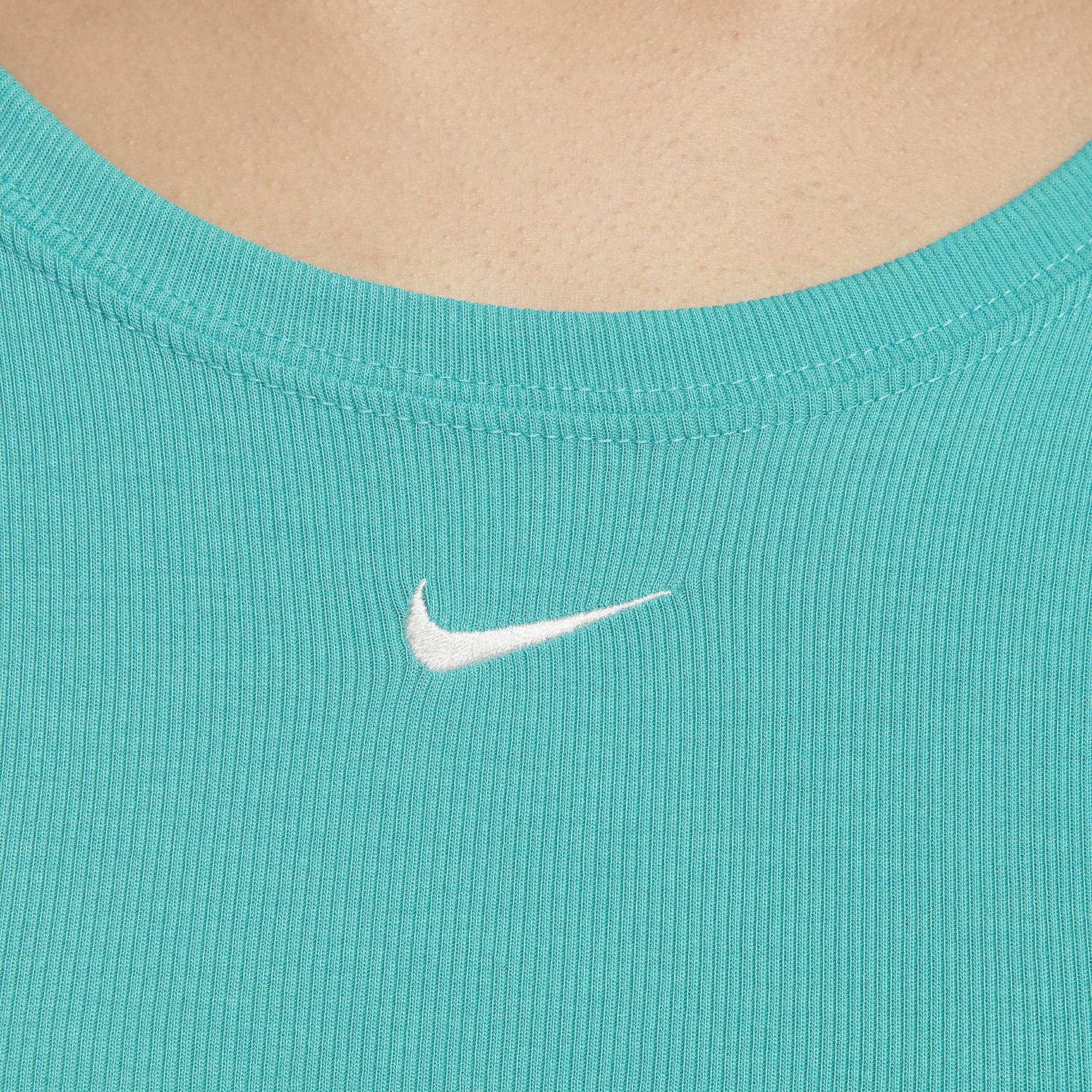 Nike Sportswear Chill Knit Women's Tight Scoop-Back Short-Sleeve Mini-Rib Top Product Image