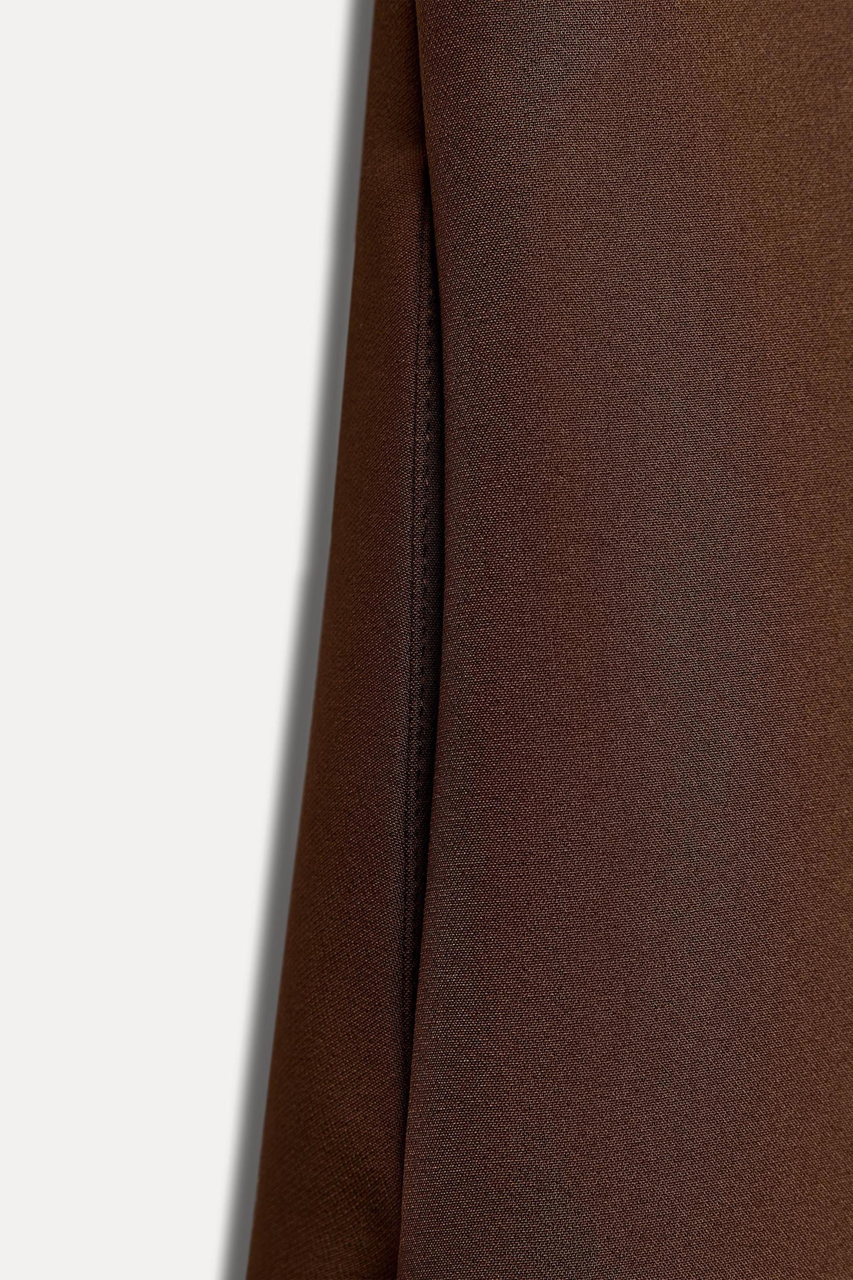 RIBBED GODET DRESS Product Image