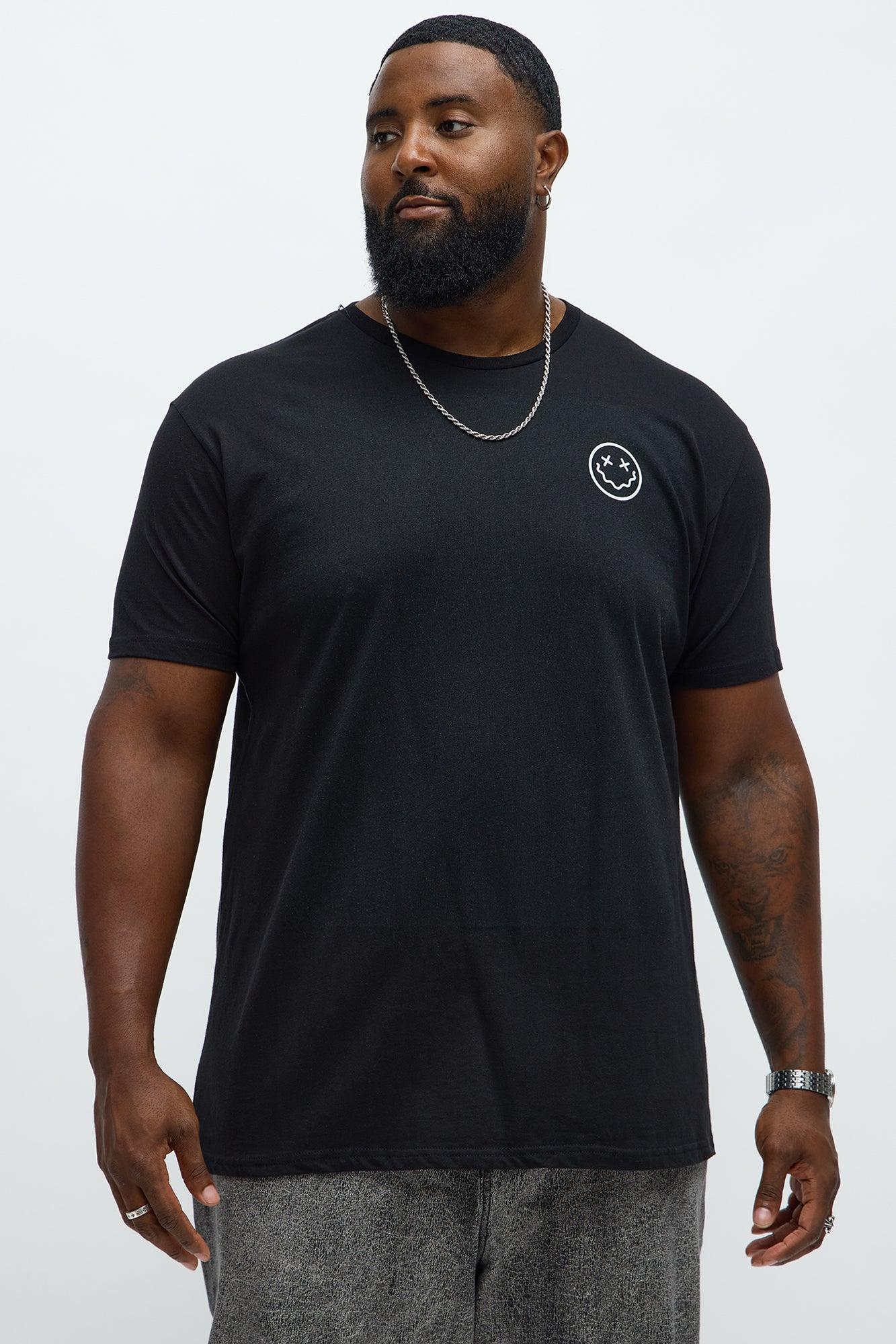 No Bad Vibes Forever Short Sleeve Tee - Black Male Product Image