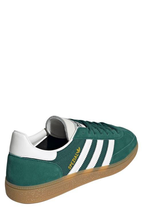adidas Gender Inclusive Handball Spezial Sneaker in Green/Cloud White/White at Nordstrom, Size 14 Women's Product Image