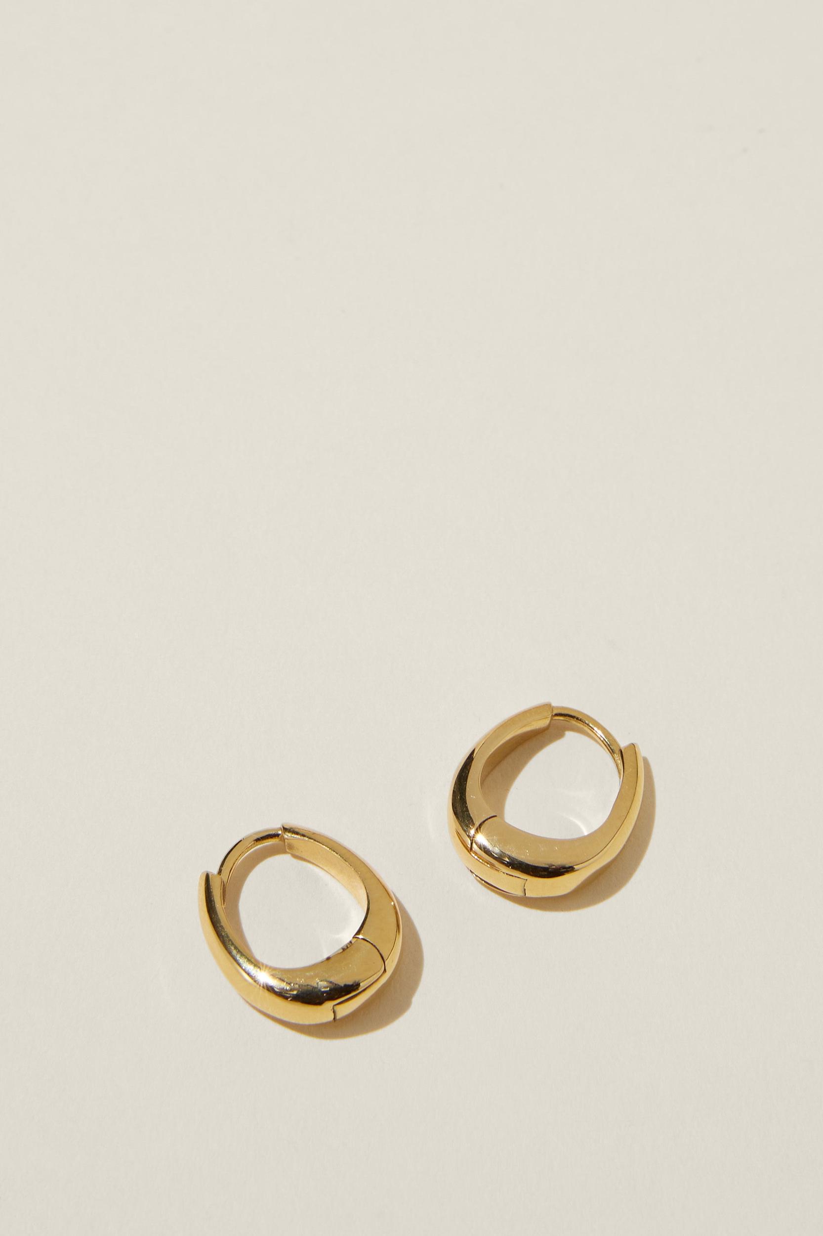 Waterproof Mid Hoop Earring Product Image