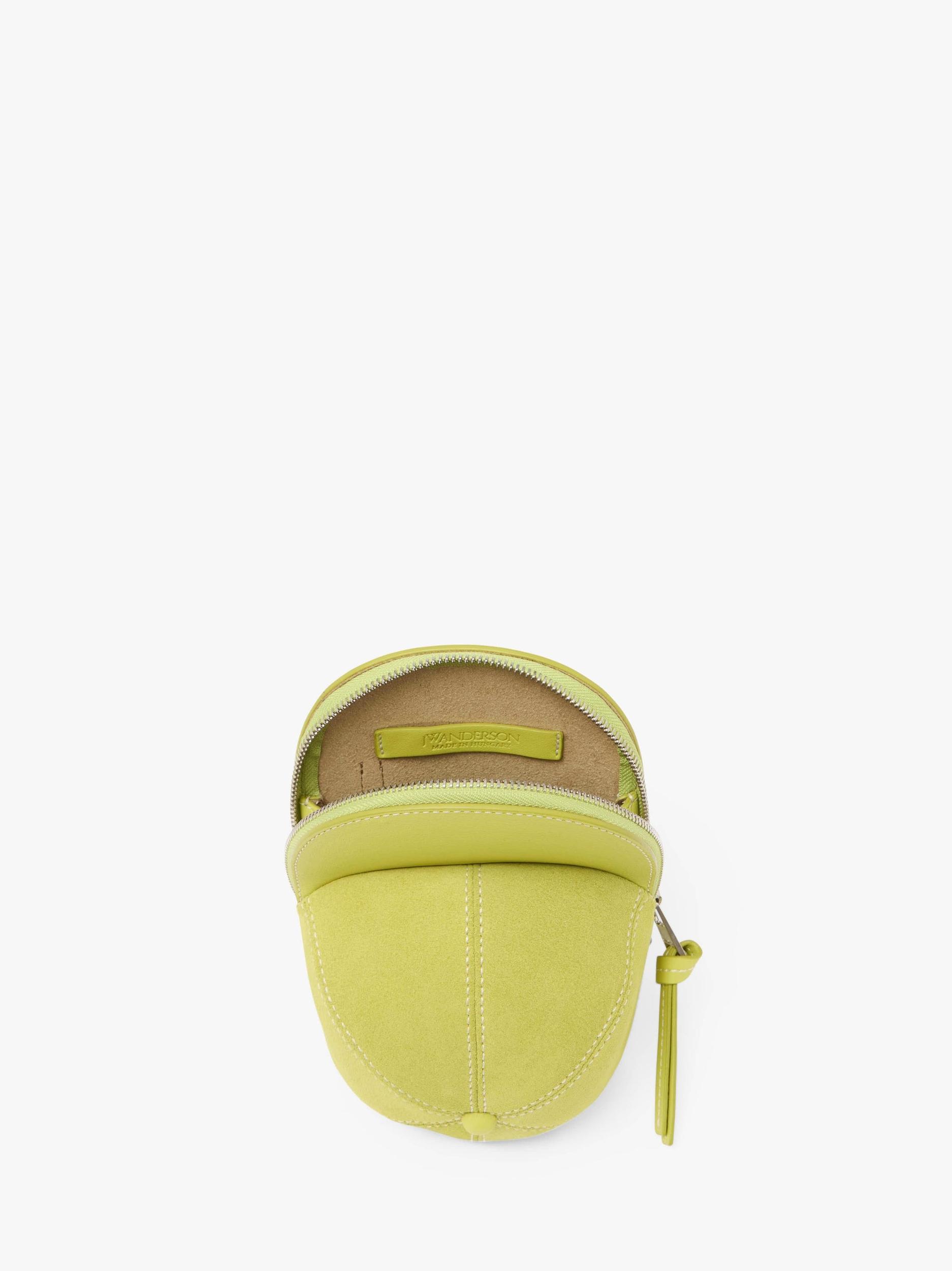 MEDIUM CAP BAG - SUEDE CROSSBODY BAG Product Image