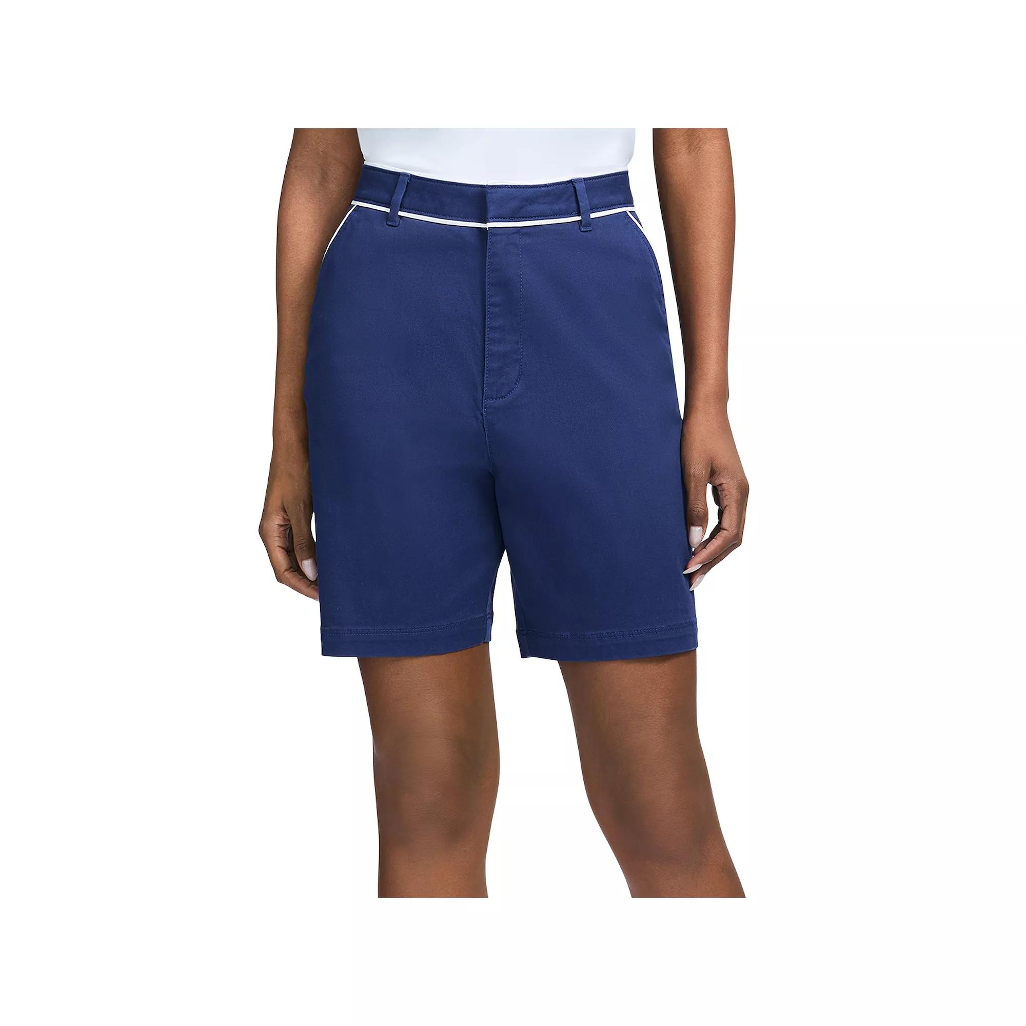 Women's IZOD Martina Midrise Twill Shorts,  Product Image