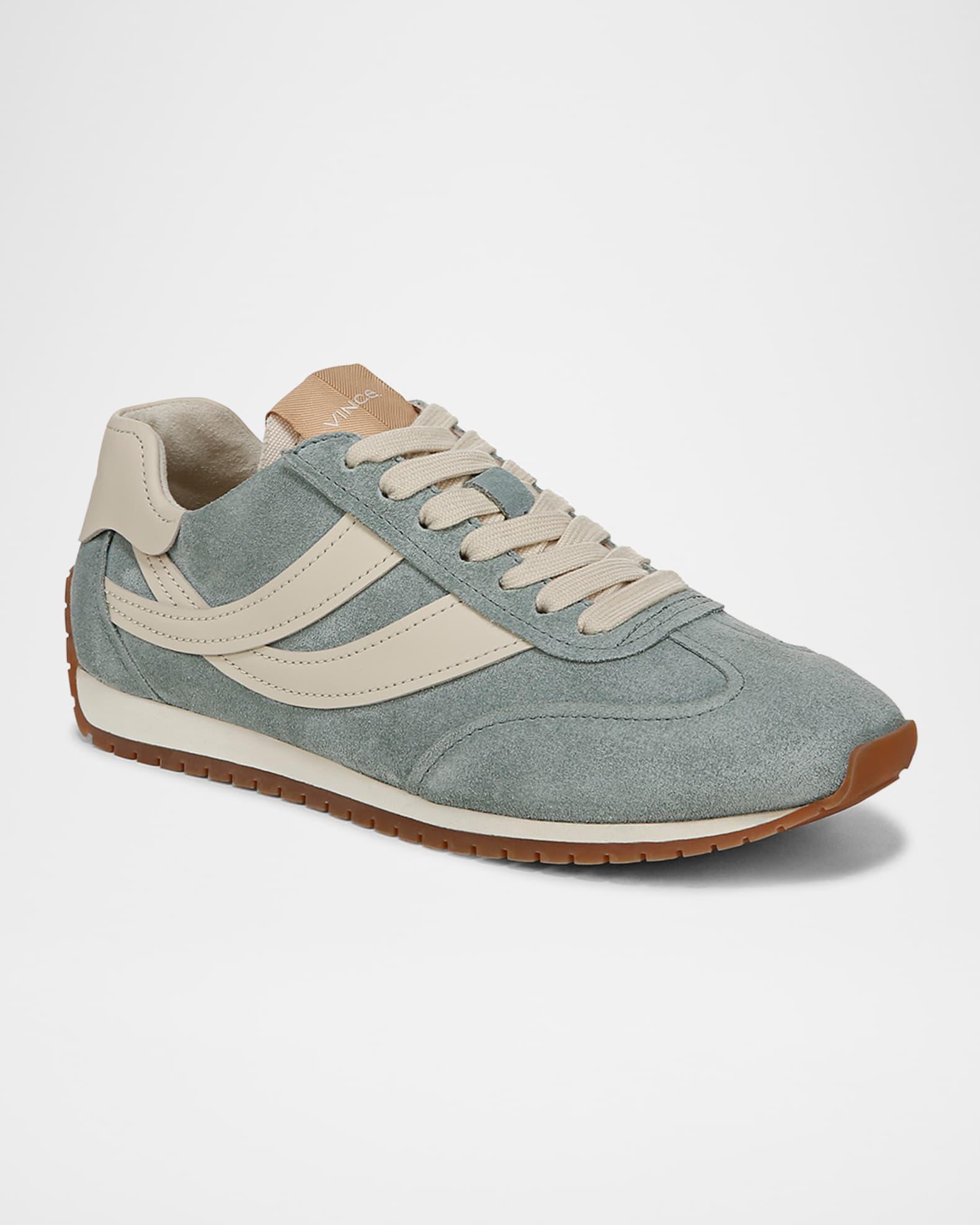 Oasis Bicolor Leather Runner Sneakers Product Image