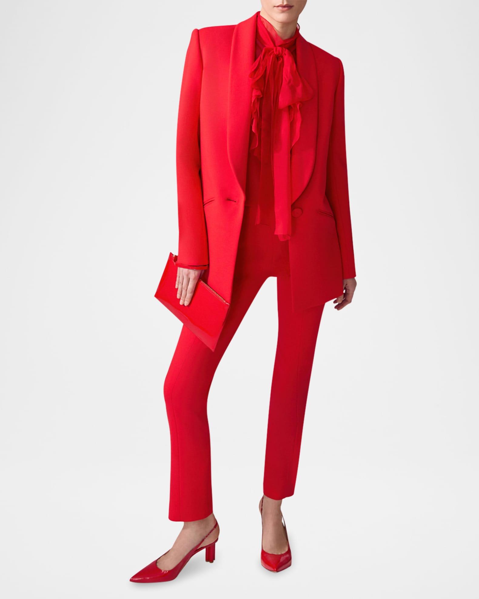 Emille Slim-Leg Ankle Pants Product Image