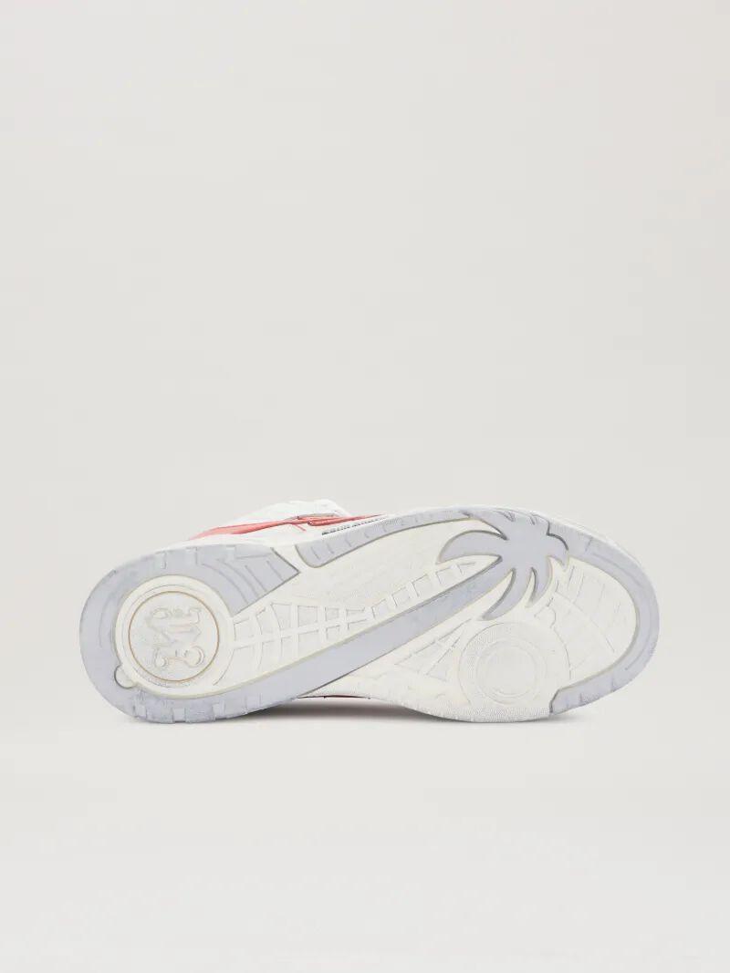VENICE WORN OUT SNEAKERS WHITE - CORAL R Product Image