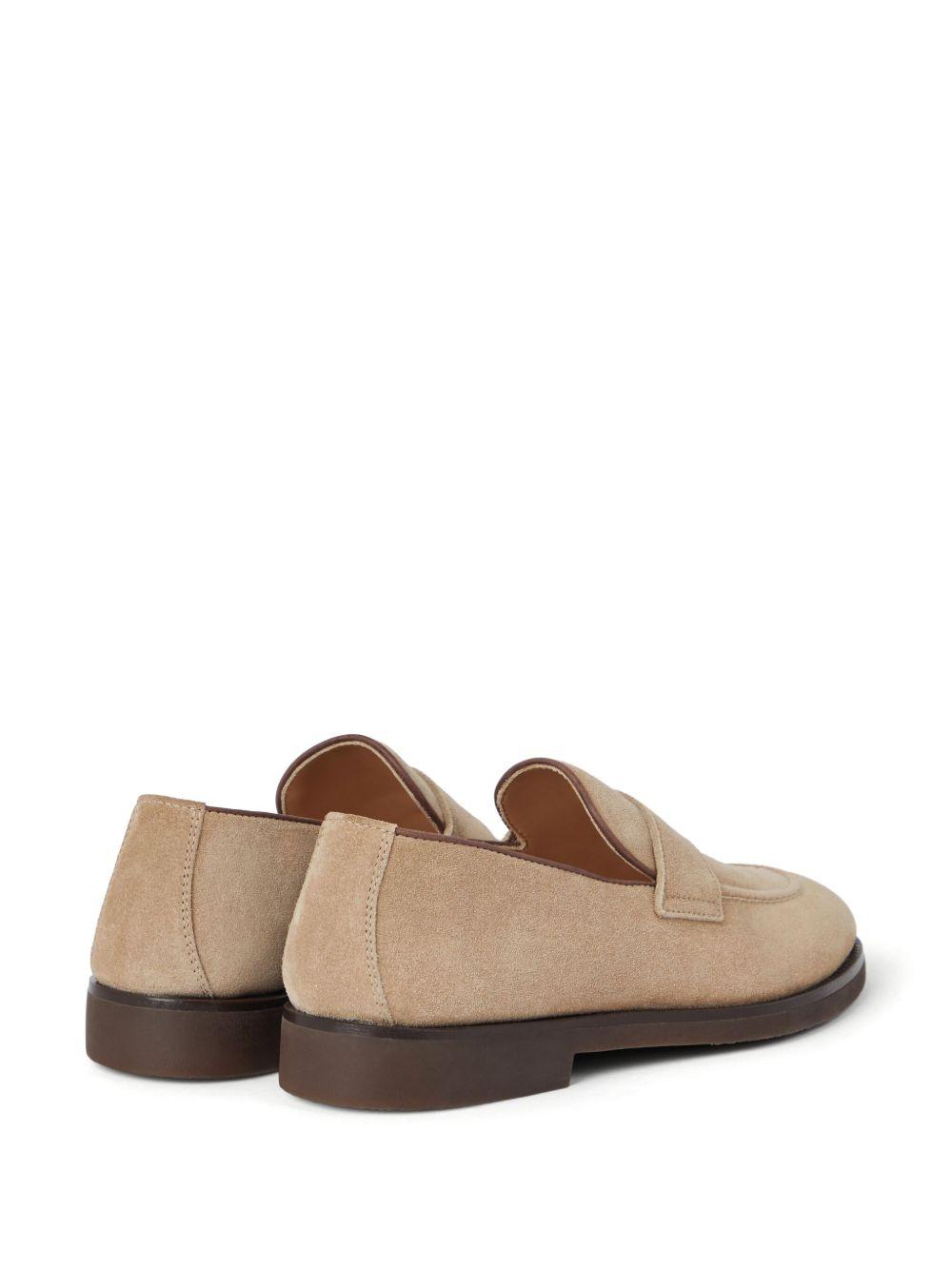 penny-slot suede loafers Product Image