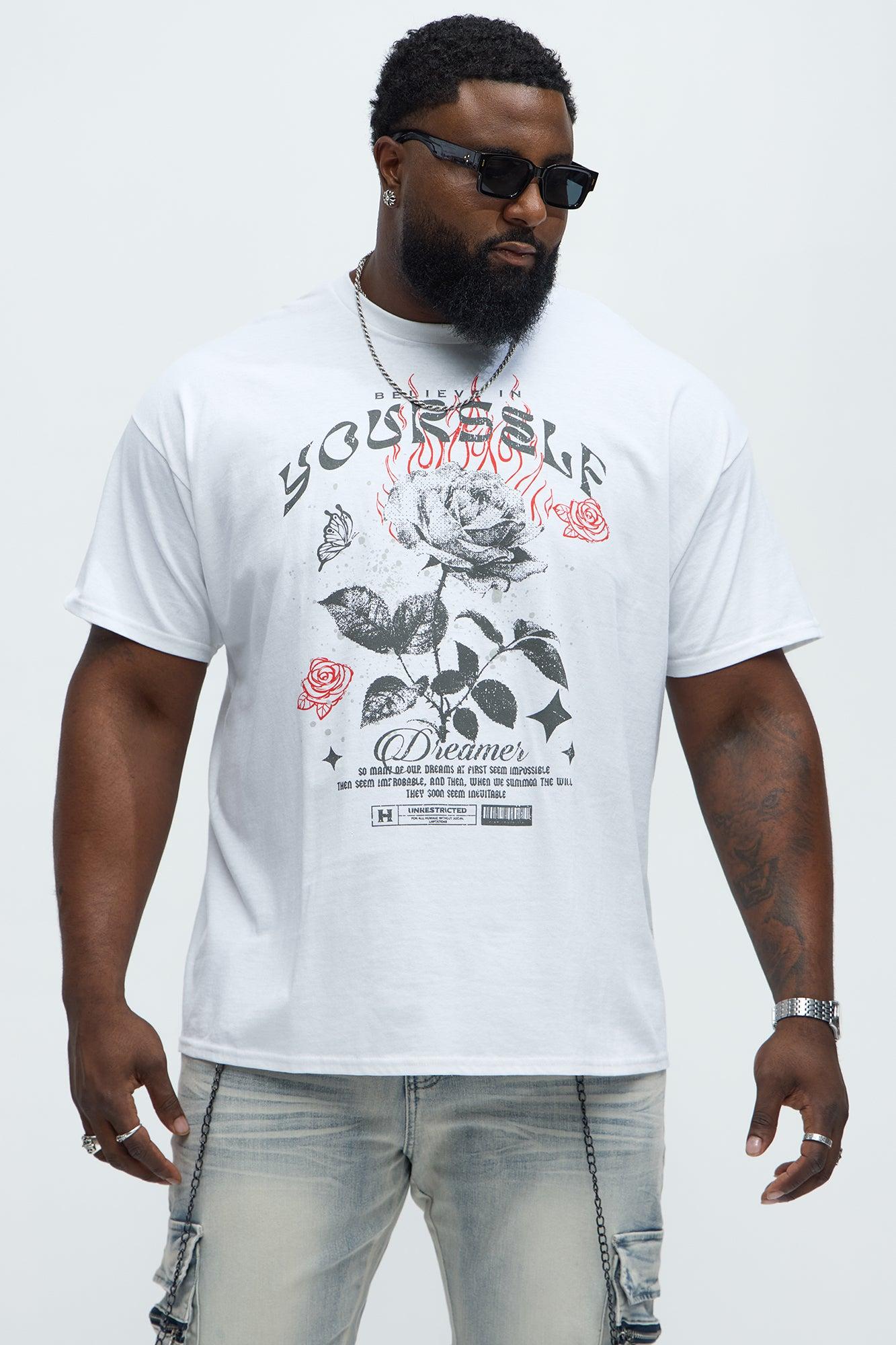 Believe In Yourself Era Short Sleeve Tee - White Product Image