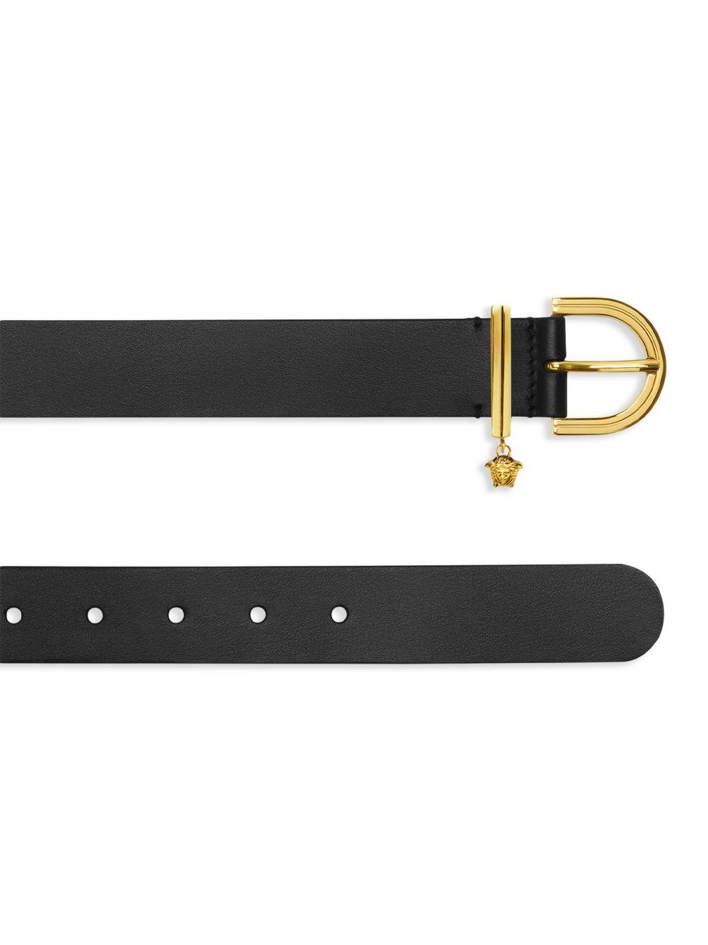 Medusa &apos;95 studded leather belt Product Image