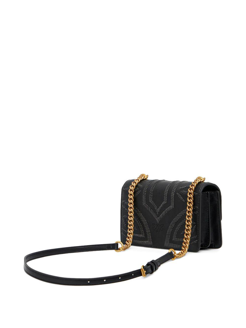 mini Love leather crossbody bag Product Image