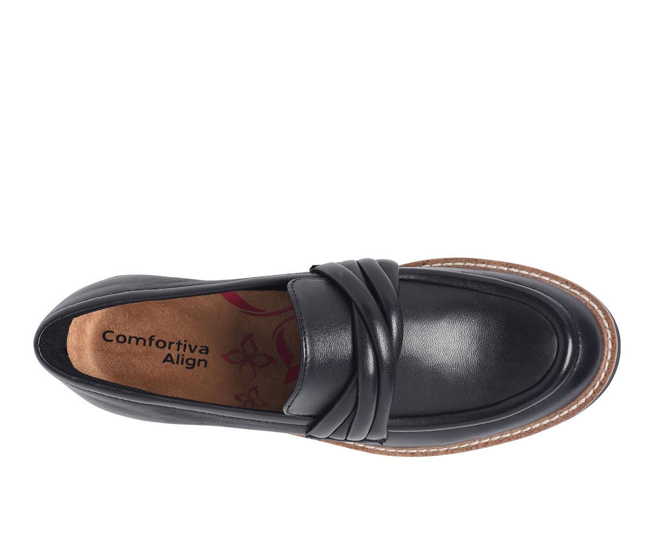 Women's Comfortiva Lilac Loafers Product Image