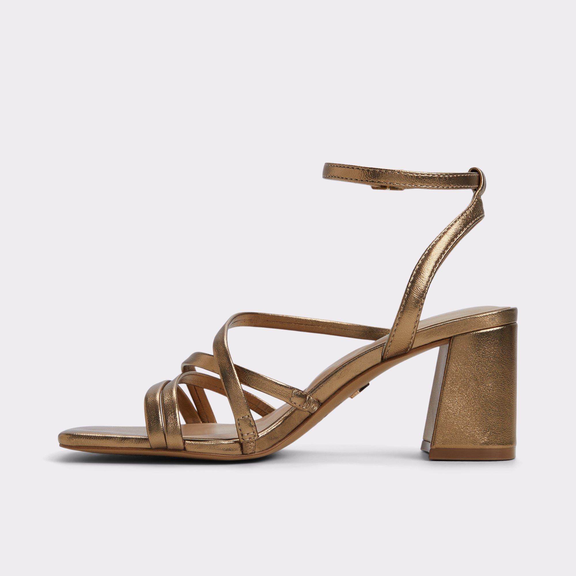 Esther Gold Women's Block heels | ALDO US Product Image
