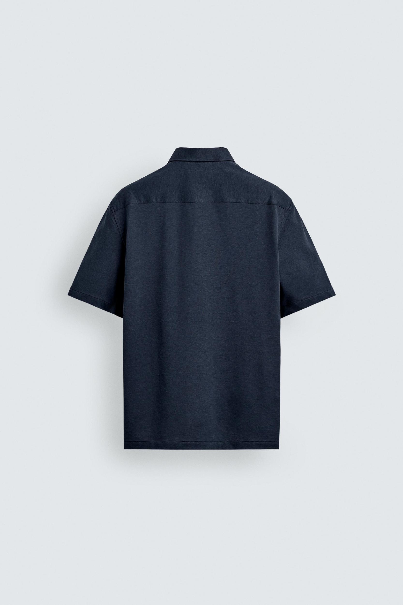 REGULAR FIT TEXTURED SHIRT Product Image