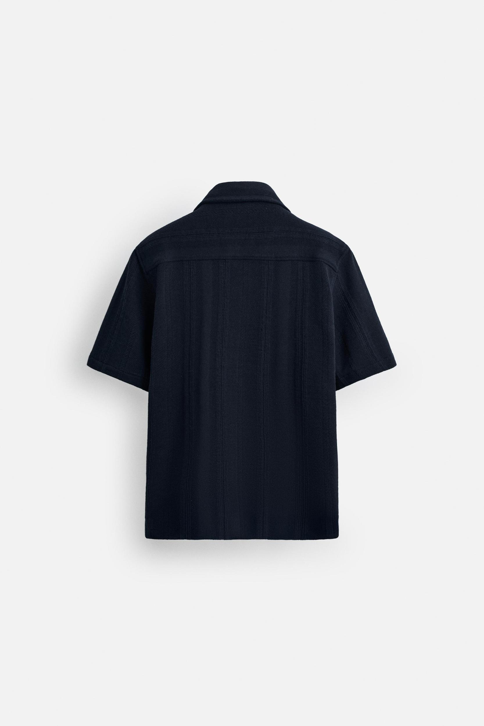 STRIPED JACQUARD SHIRT Product Image