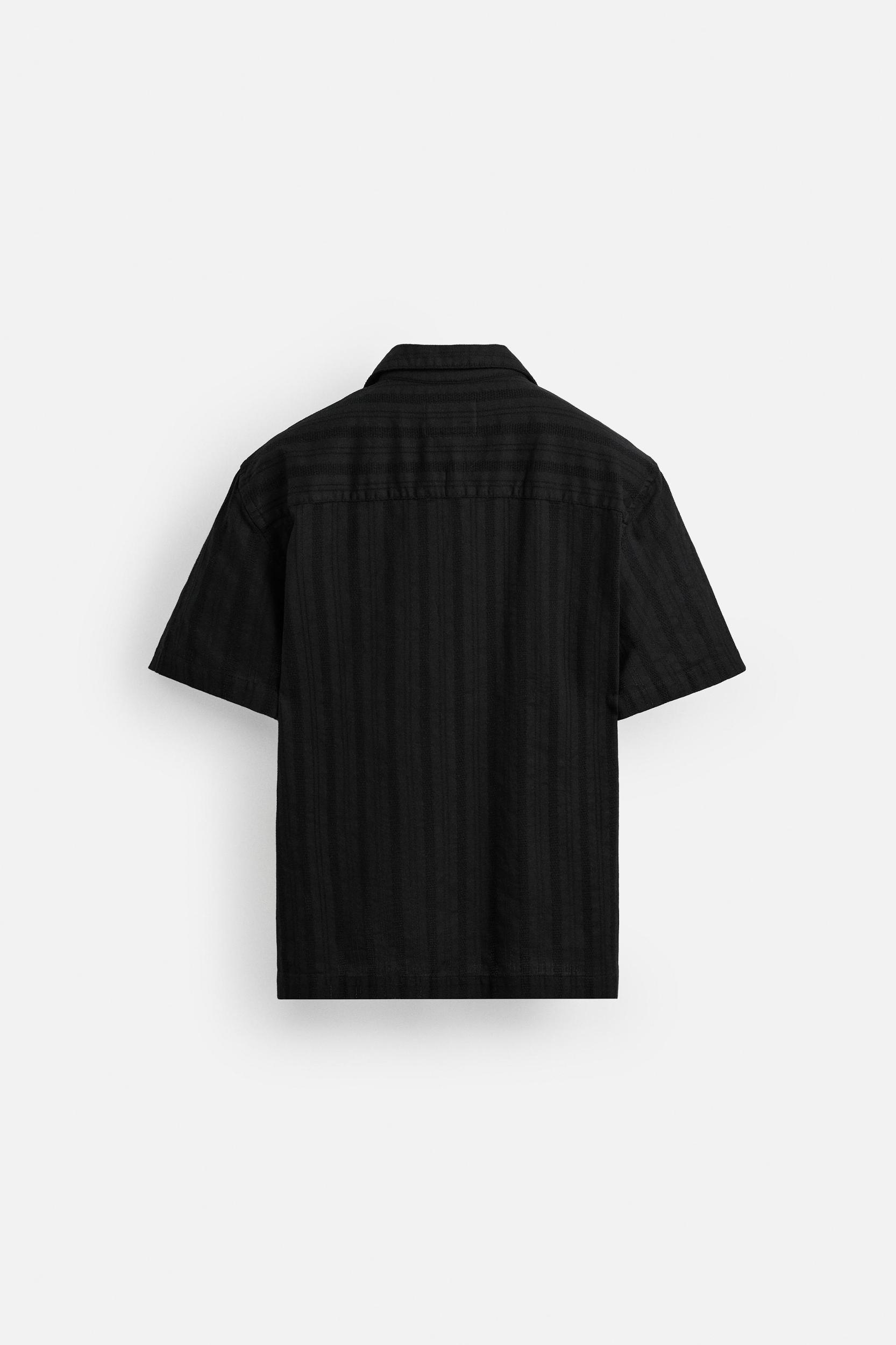 STRIPED JACQUARD SHIRT Product Image