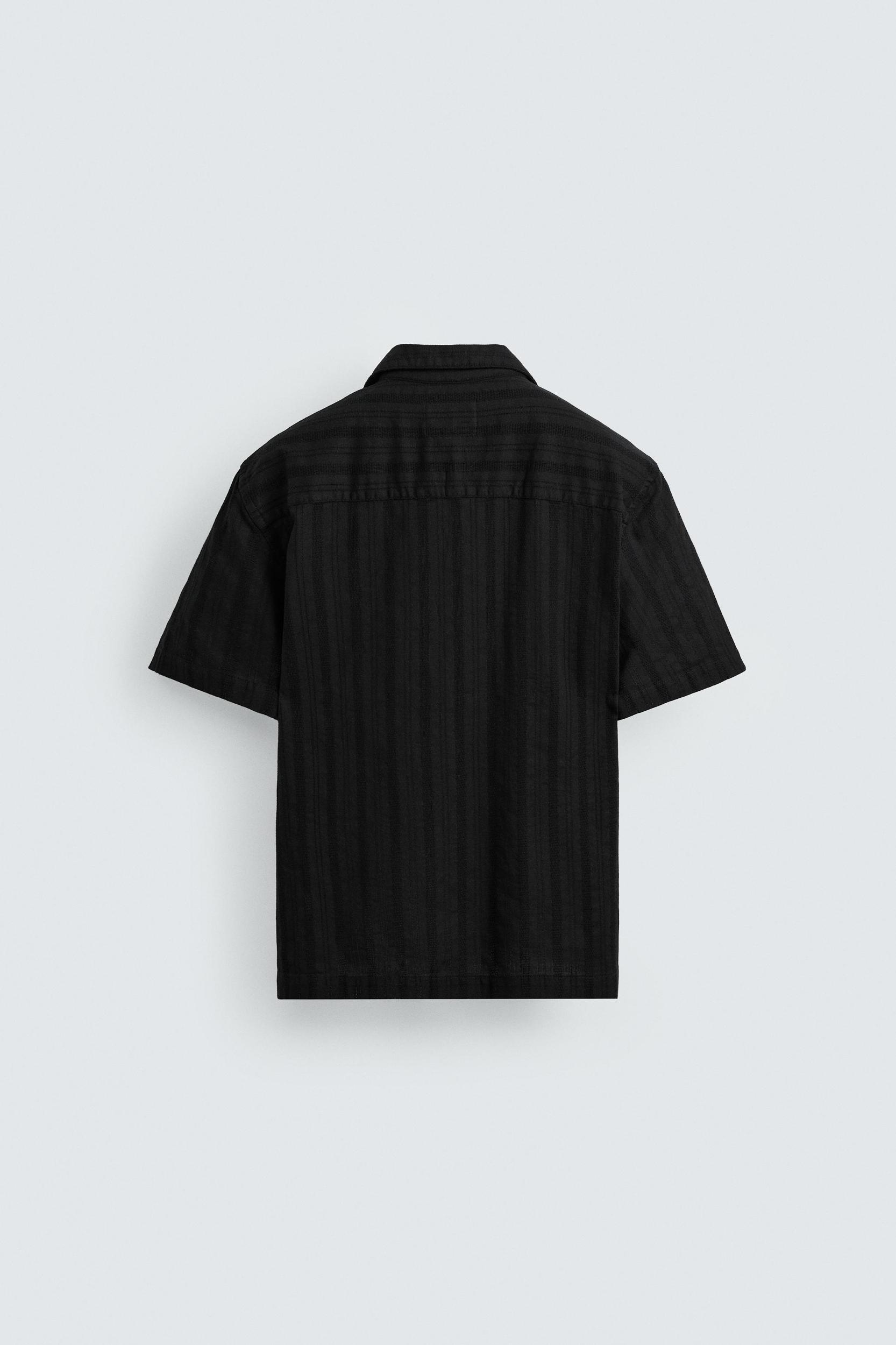 STRIPED JACQUARD SHIRT Product Image