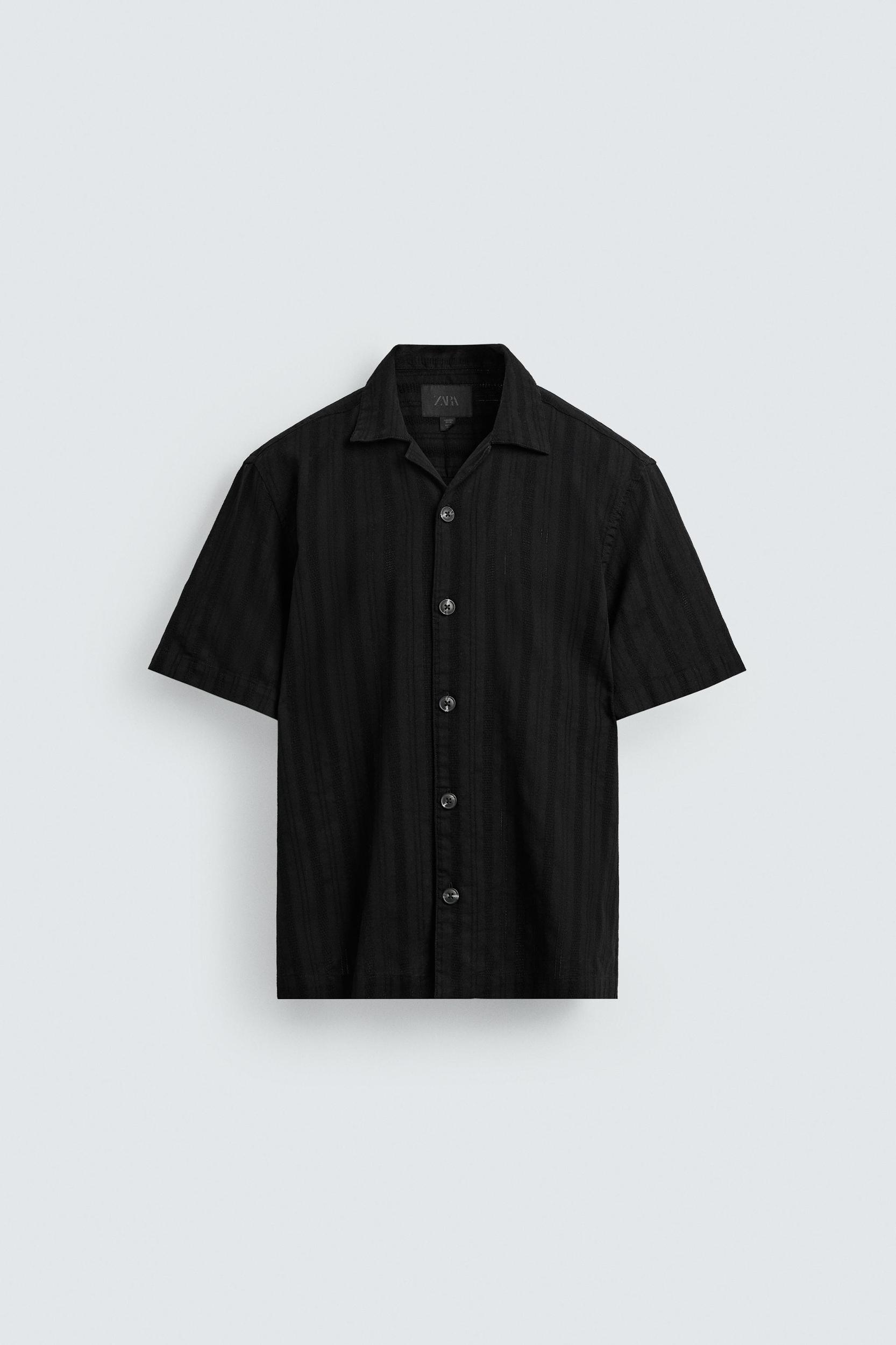 STRIPED JACQUARD SHIRT Product Image