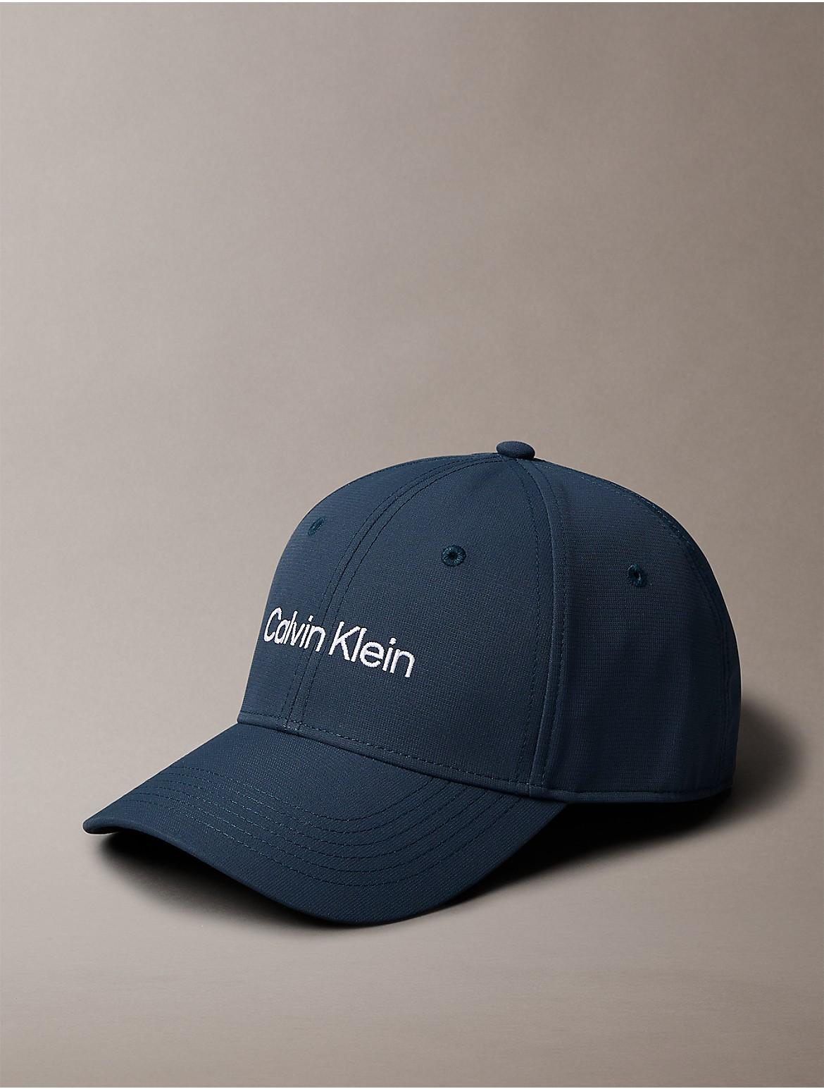 Calvin Klein Mens Standard Logo Embroidery Baseball Cap - Navy Product Image
