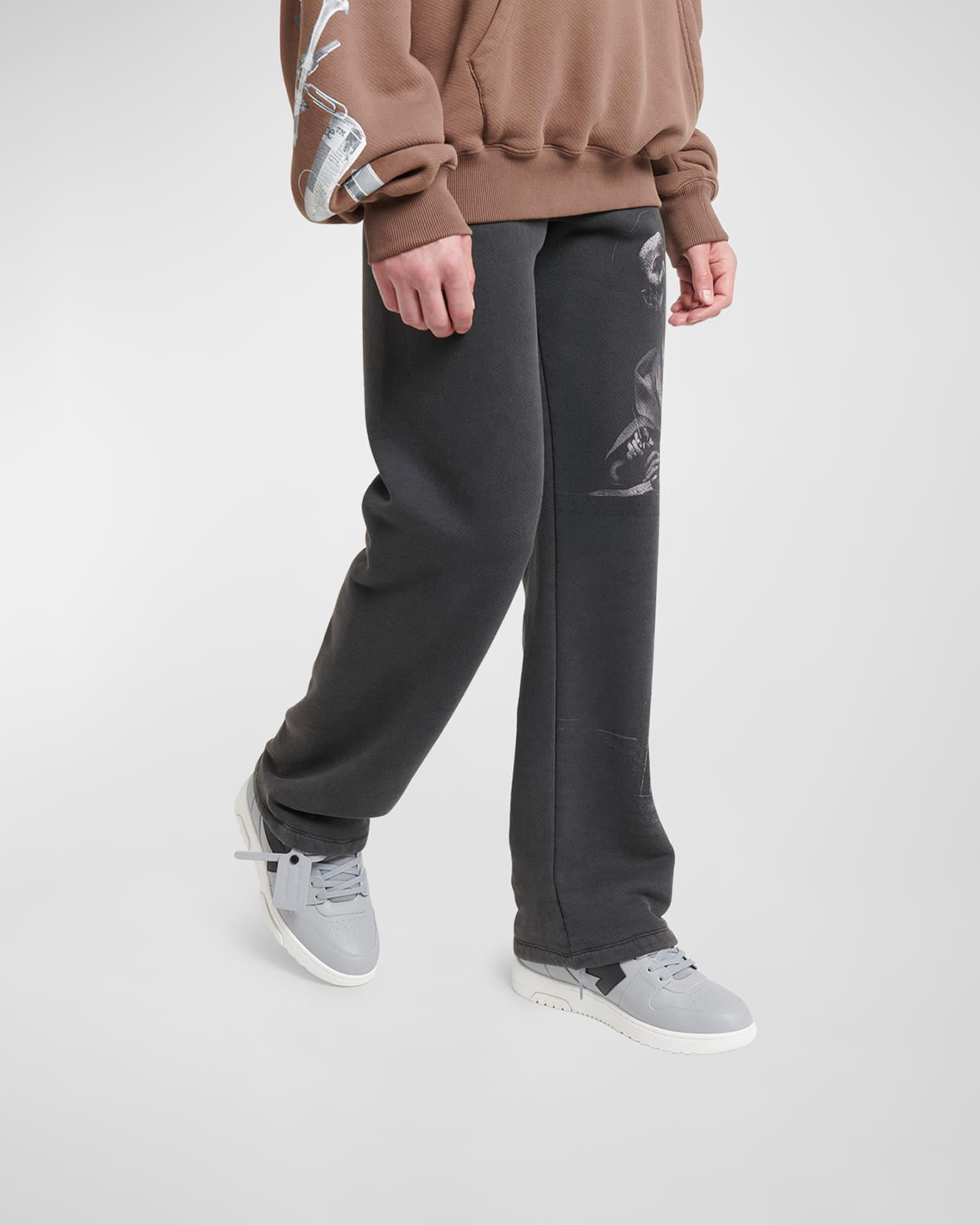 Men's Out Of Office Leather Low-Top Sneakers Product Image