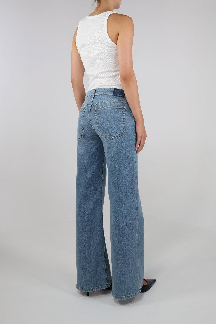 Romi Mid Rise Wide Leg - Fairhaven Product Image