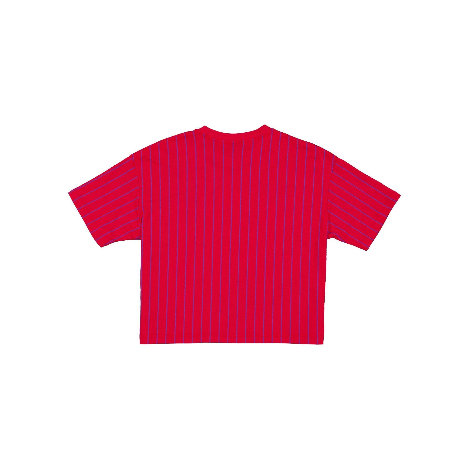 New York Rangers Throwback Pinstripe Women's T-Shirt Female Product Image