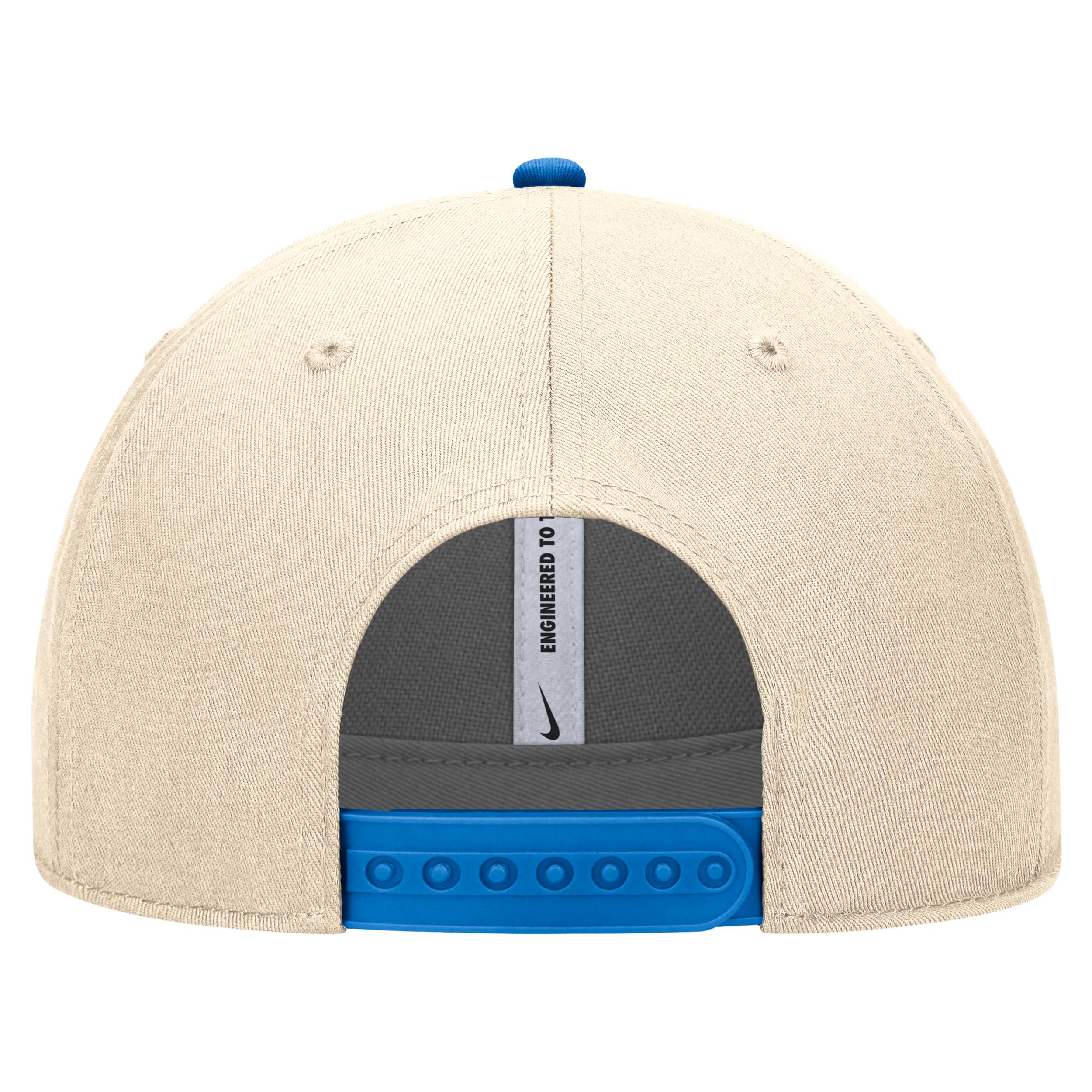 Ole Miss Rise Nike Unisex College Adjustable Cap | C11528MISI-NAT Product Image