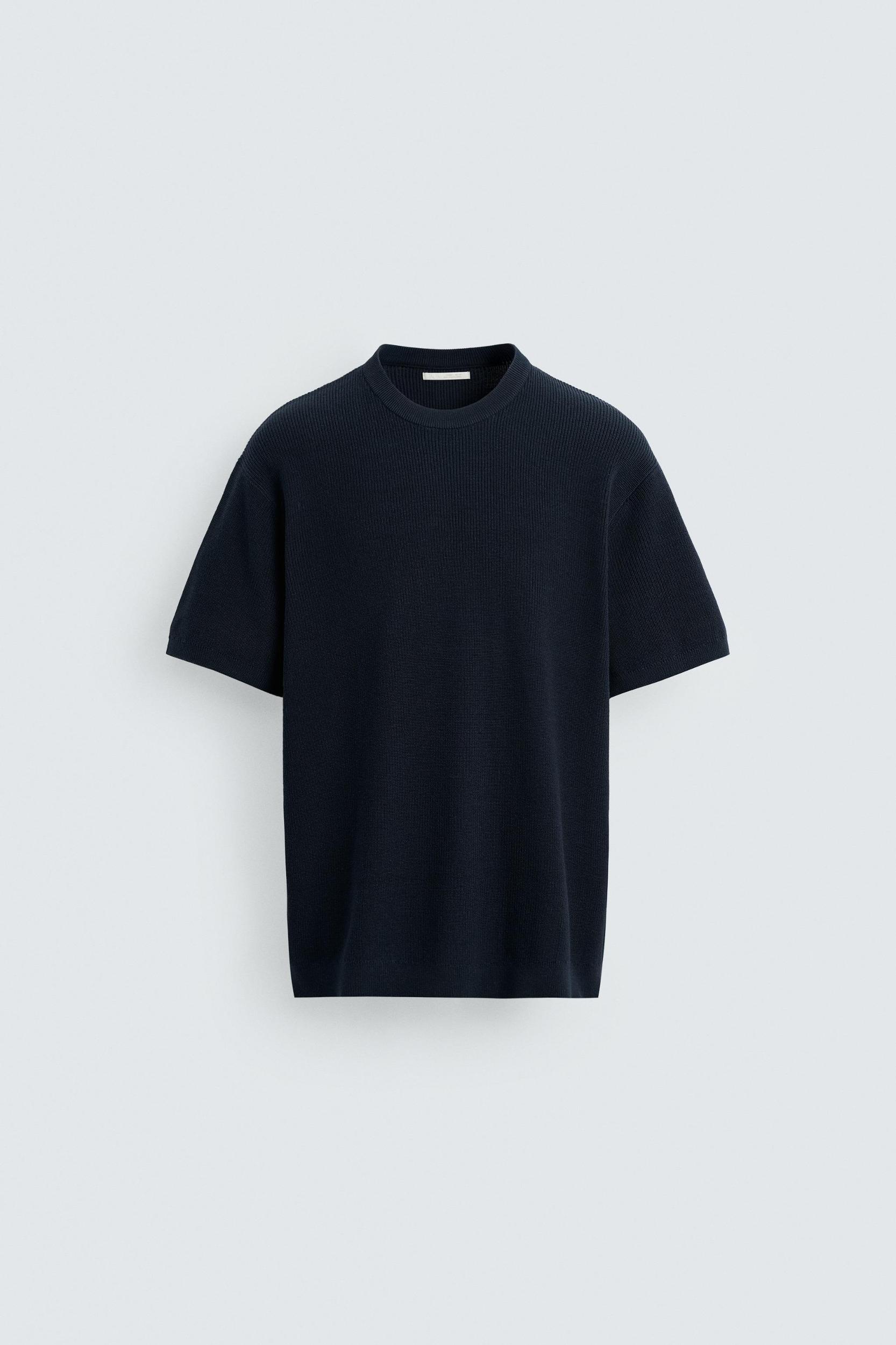 PURL KNIT T-SHIRT Product Image