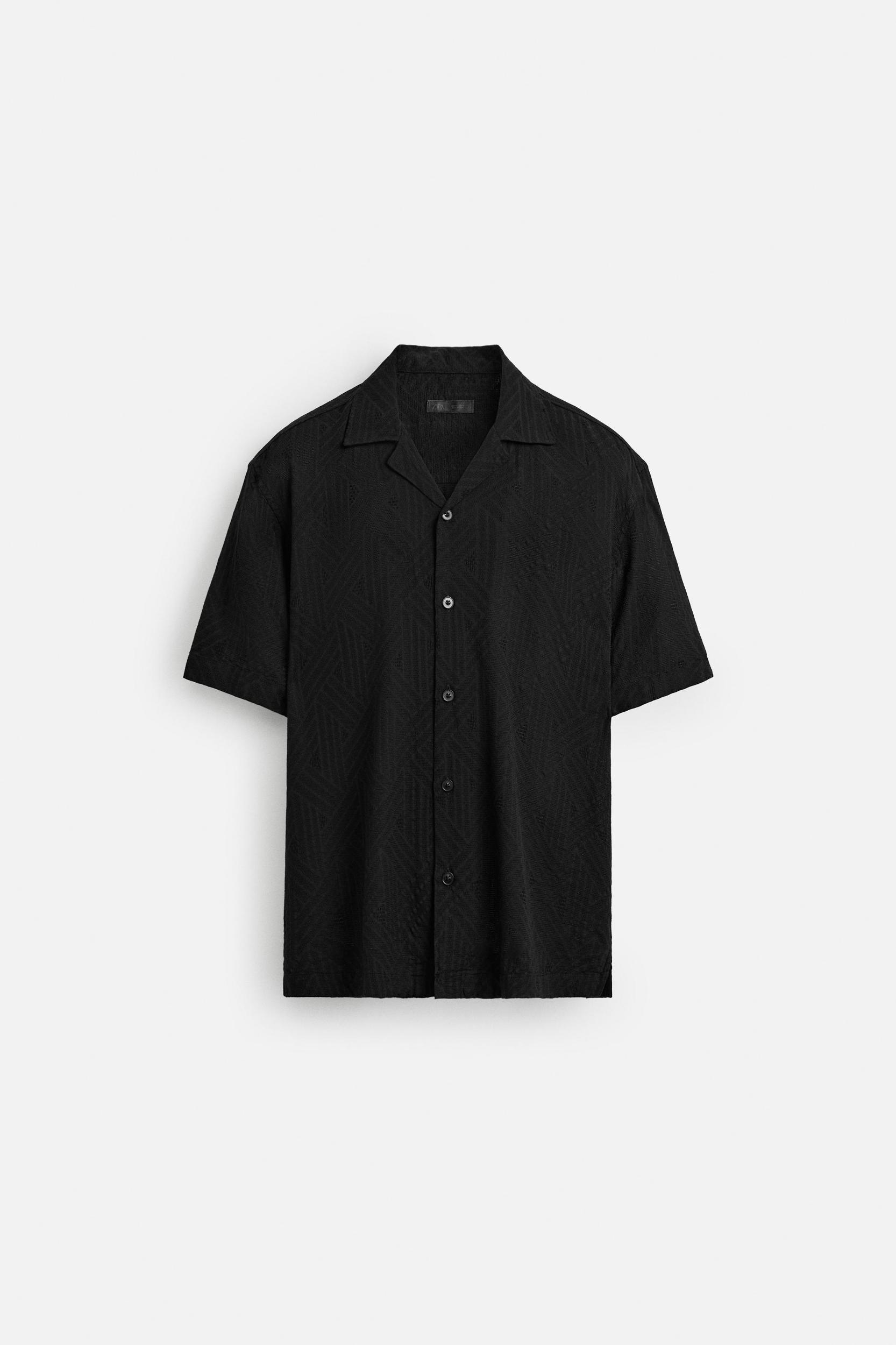 GEOMETRIC JACQUARD SHIRT Product Image