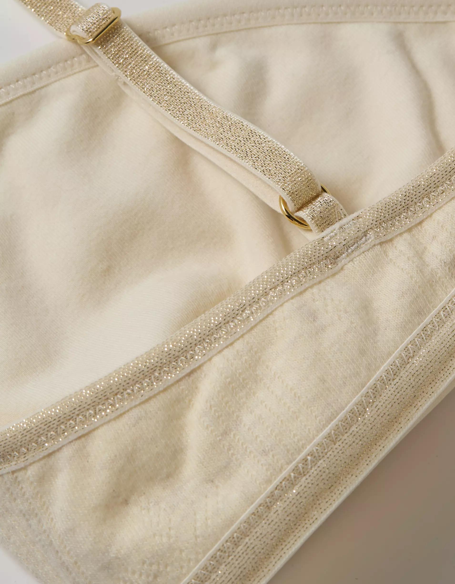 Superchill Shine Pointelle Triangle Bralette Women's Product Image