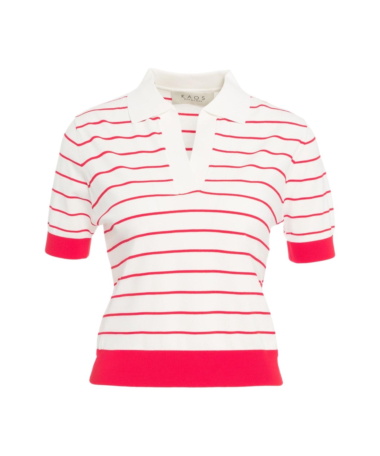 Striped polo shirt Product Image