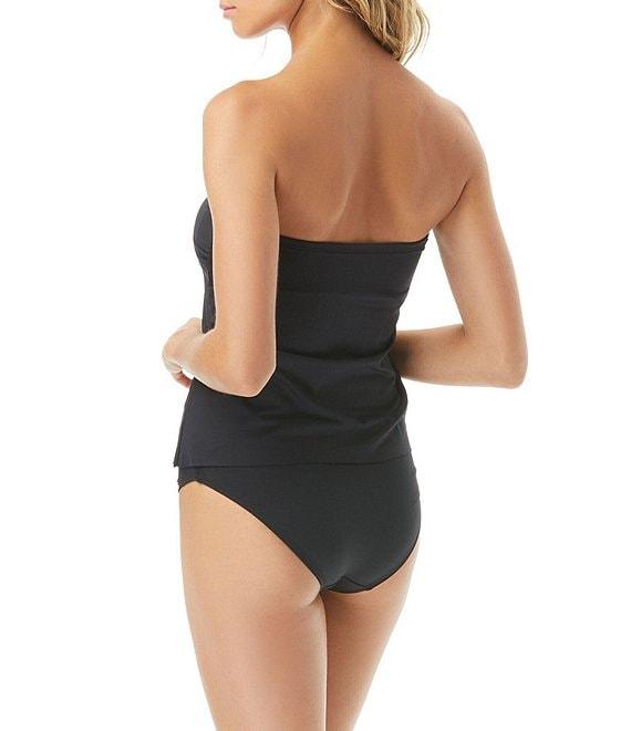 Vince Camuto Sanremo Solids Convertible High Waisted Bikini Swim Bottom Product Image