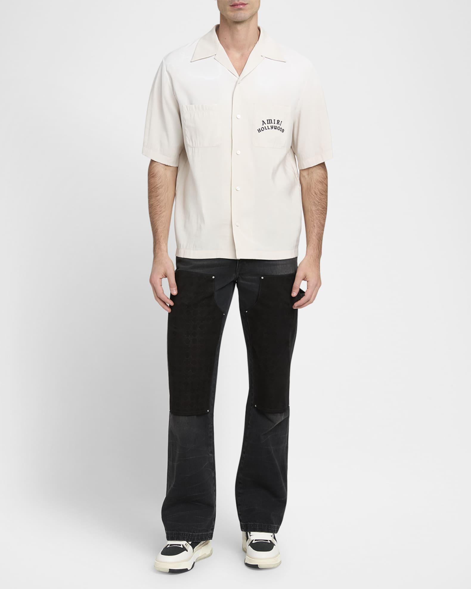 Men's Hollywood Logo Bowling Shirt  Product Image