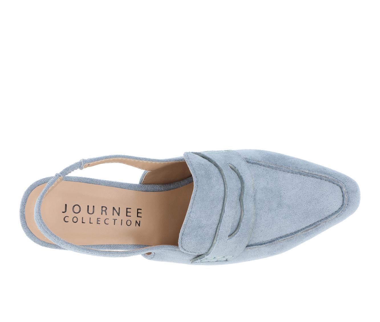 Women's Journee Collection Amory Slingback Loafer Pumps Product Image