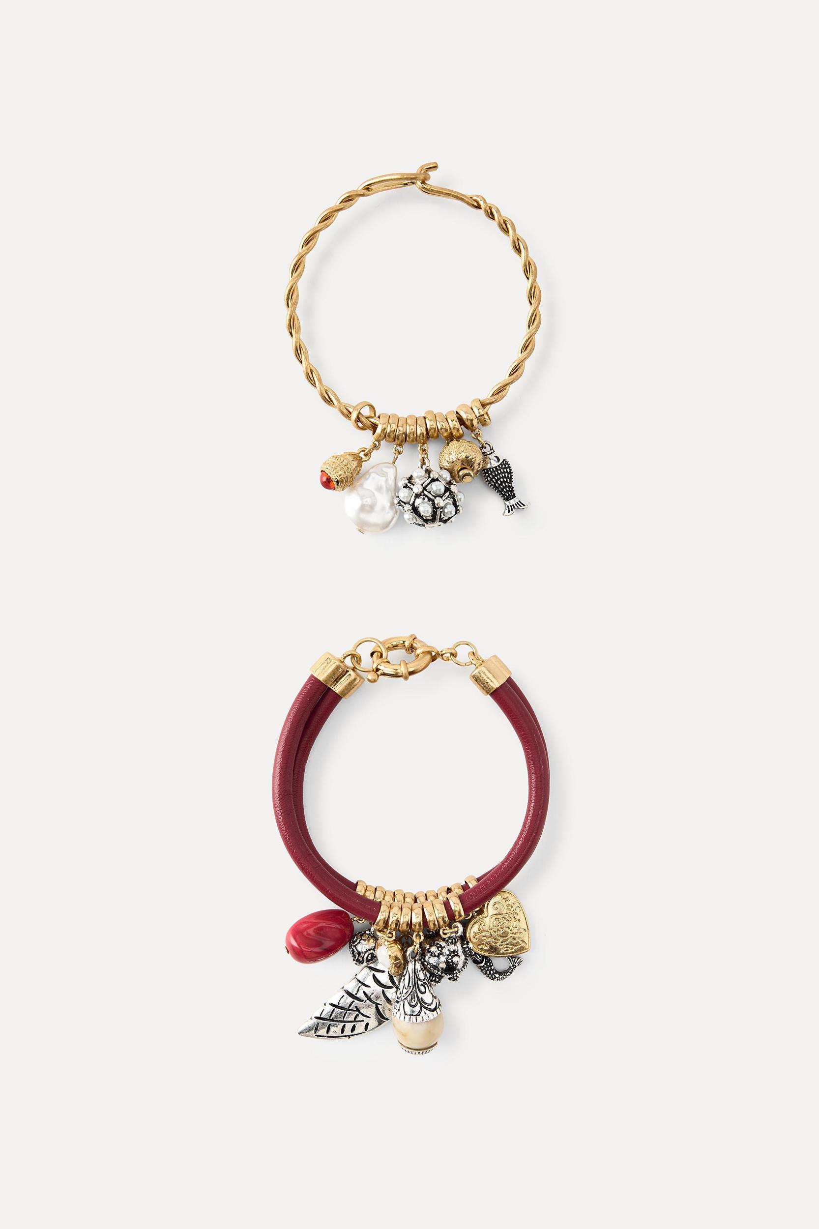 2 PACK OF CHARM BRACELETS Product Image