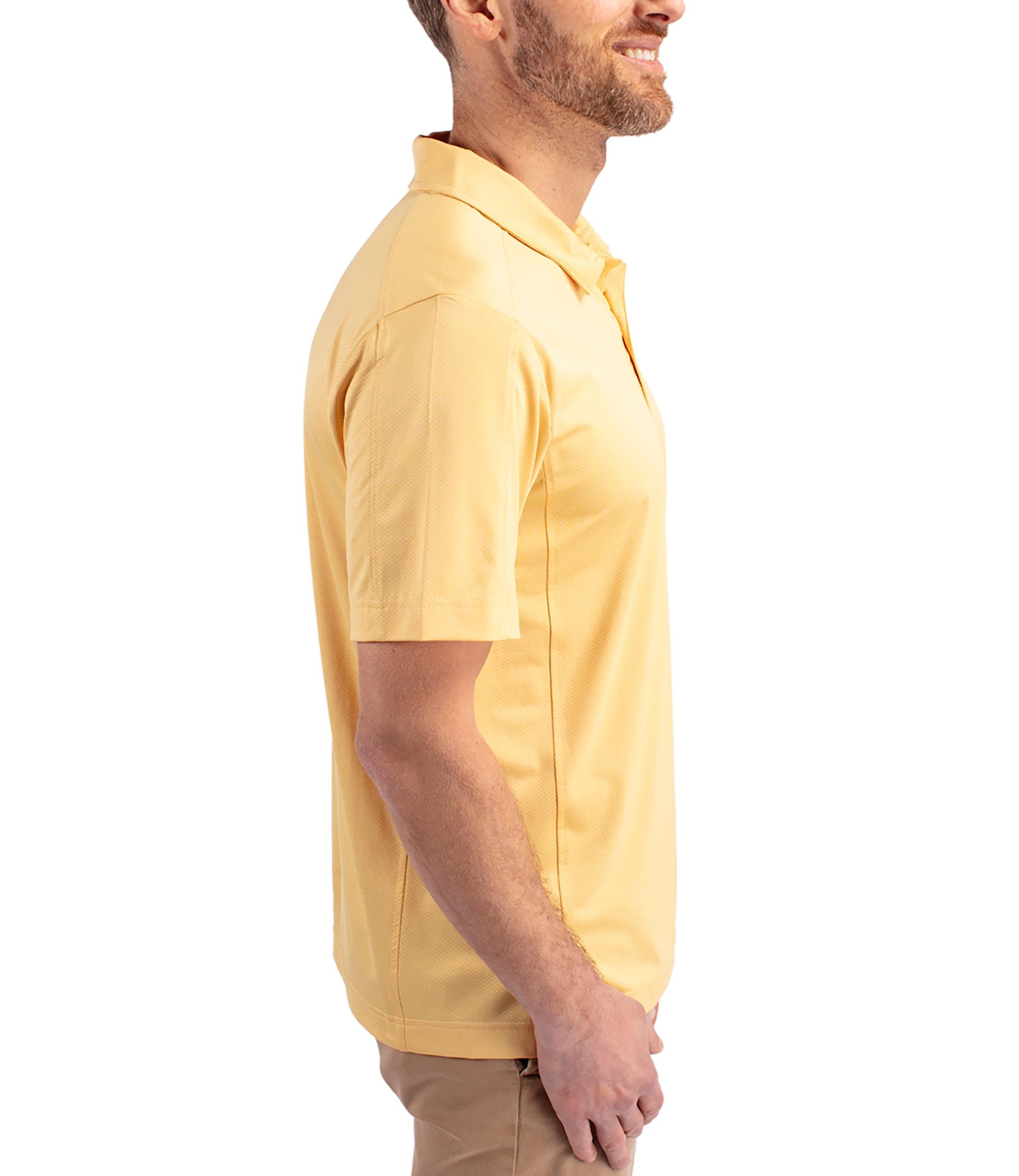 Cutter & Buck Prospect Eco Textured Stretch Recycled Men's Short Sleeve Polo Product Image