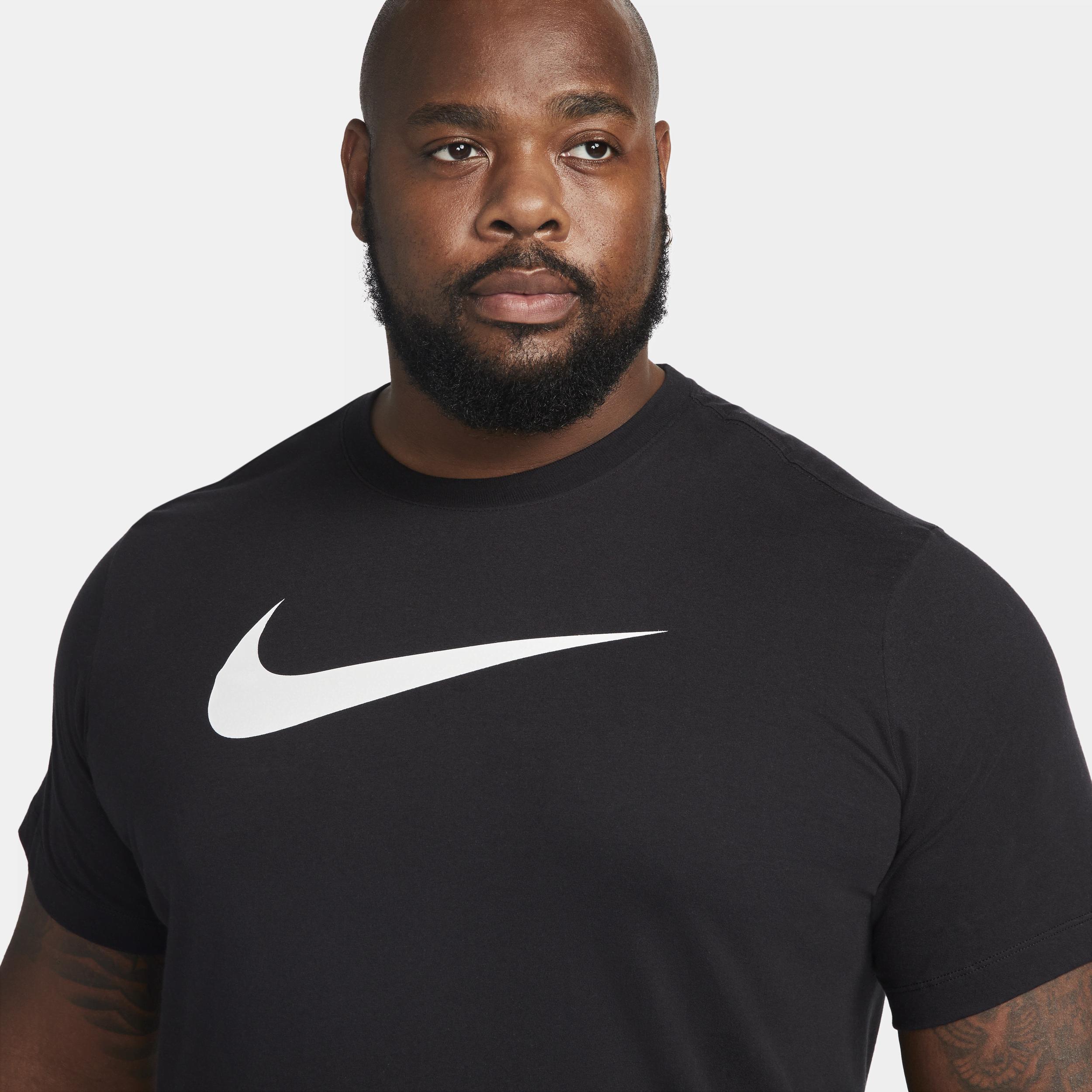 Mens Nike Sportswear Swoosh T-Shirt | DC5094-010 Product Image