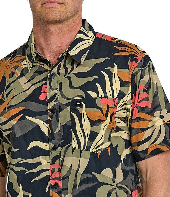 Quiksilver Blueweed Short Sleeve Woven Shirt Product Image