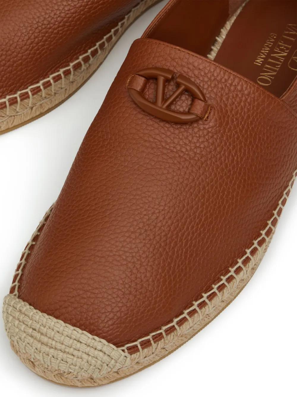 VLogo leather espadrilles  Product Image