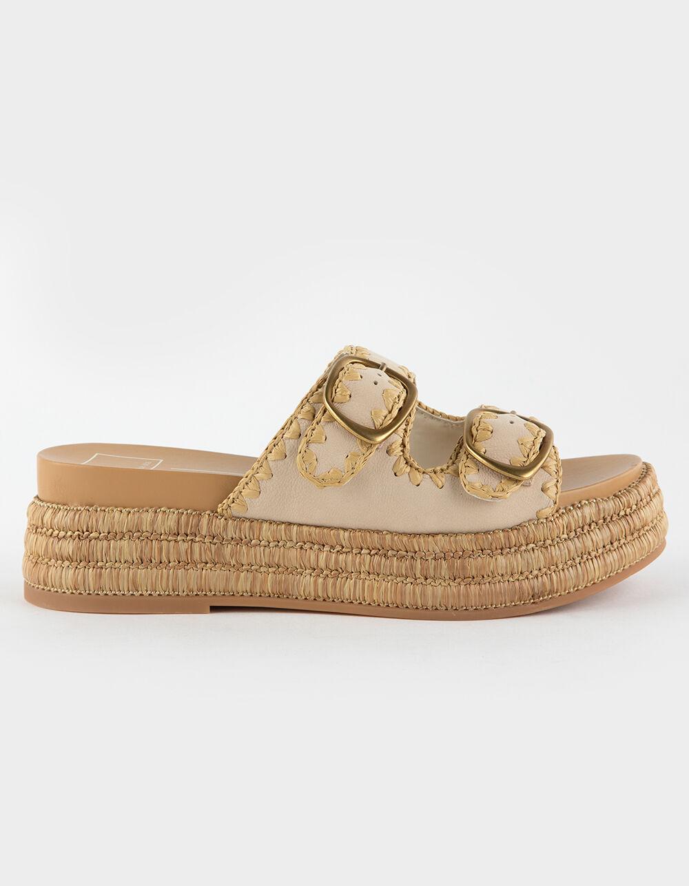 DOLCE VITA Wanika Womens Espadrille Platform Sandals - SAND Product Image