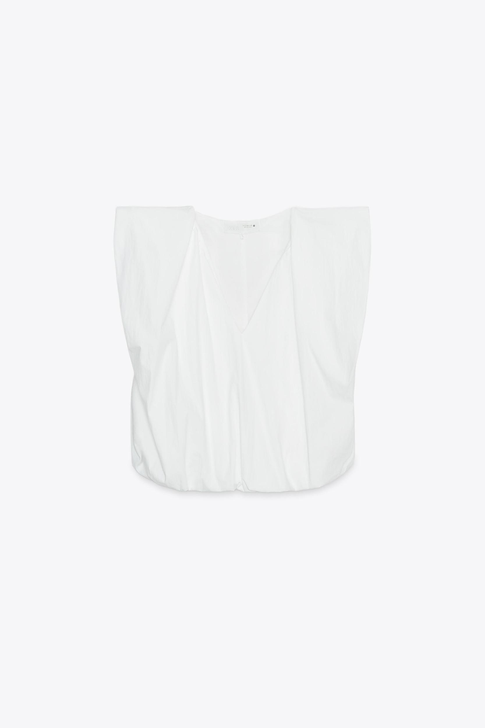 ZW COLLECTION BALLOON POPLIN TOP Product Image