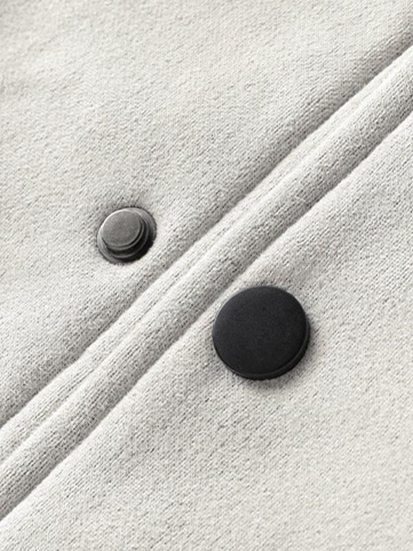 Men's Suede Hooded Drawstring Jacket Product Image